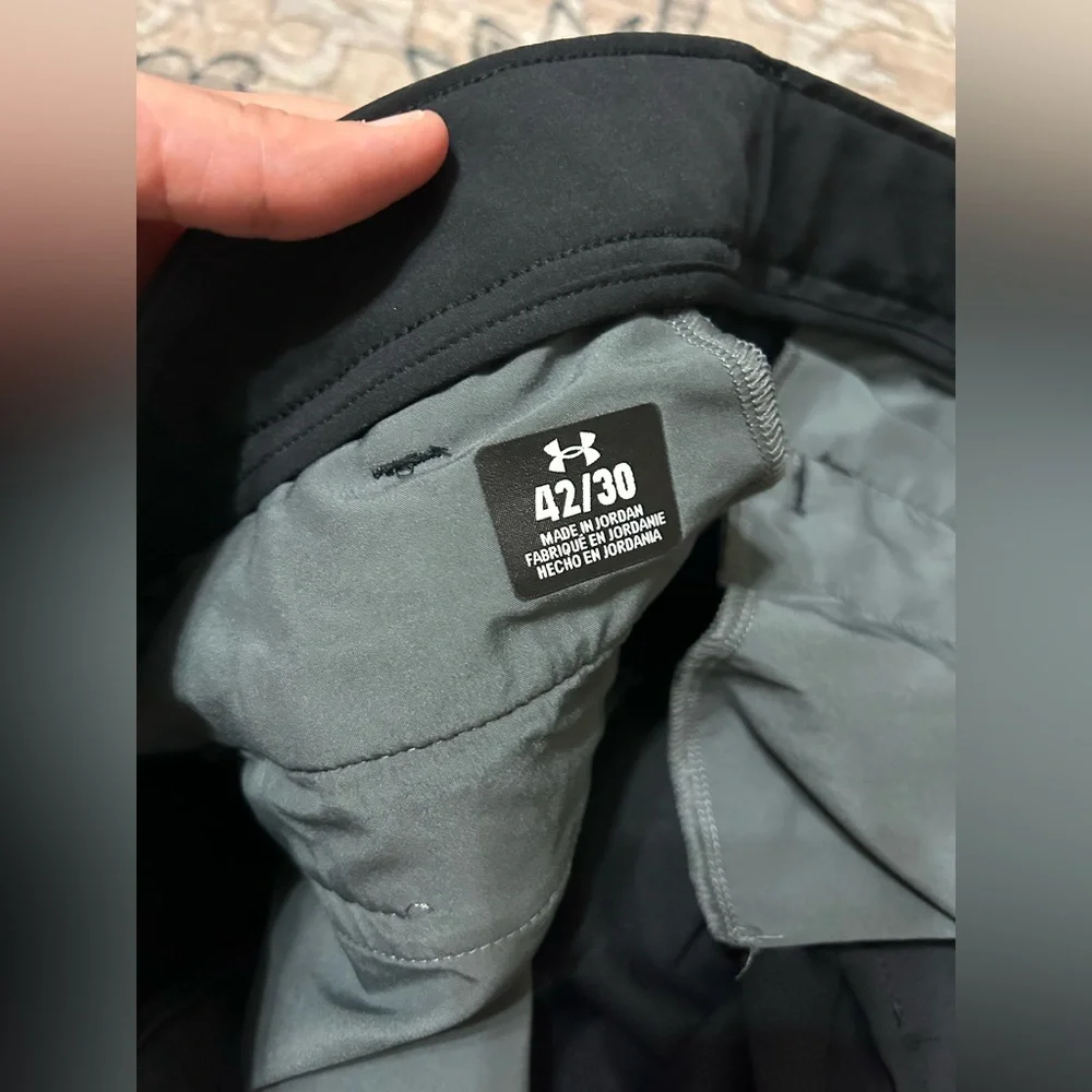 Under Armour Mens Tech Golf Pants Mens Size 42/30 Activewear Coach Lightweight